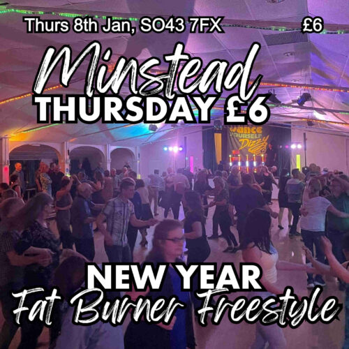 Minstead £6 THURSDAY Fat Burner Freestyle 8/1/2026